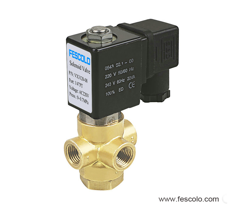 VX 31/32/33 Series 2positions/3ways Direct Acting Solenoid Valve
