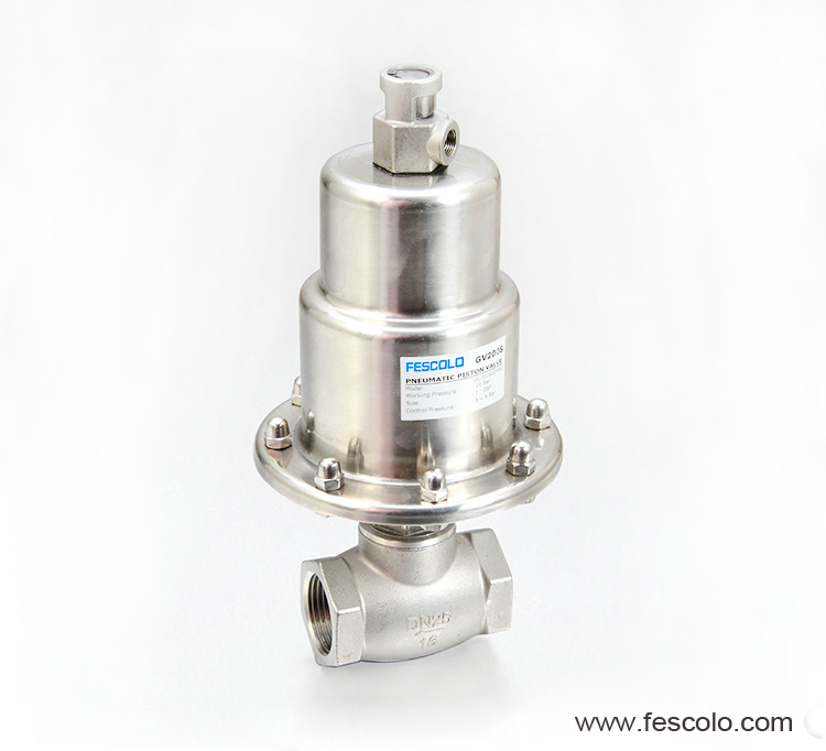 Polished Actuator Globe Control Valve, Flow Control Valve, Air Control