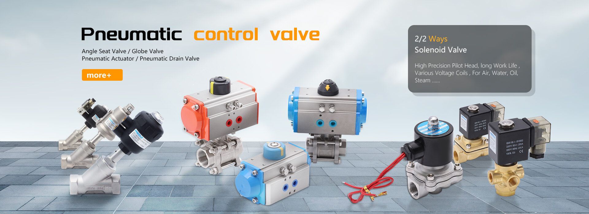 Pneumatic control valve