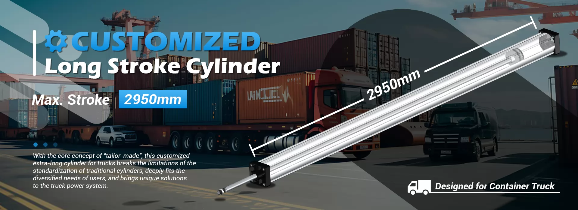 Customized Long Stroke Cylinder