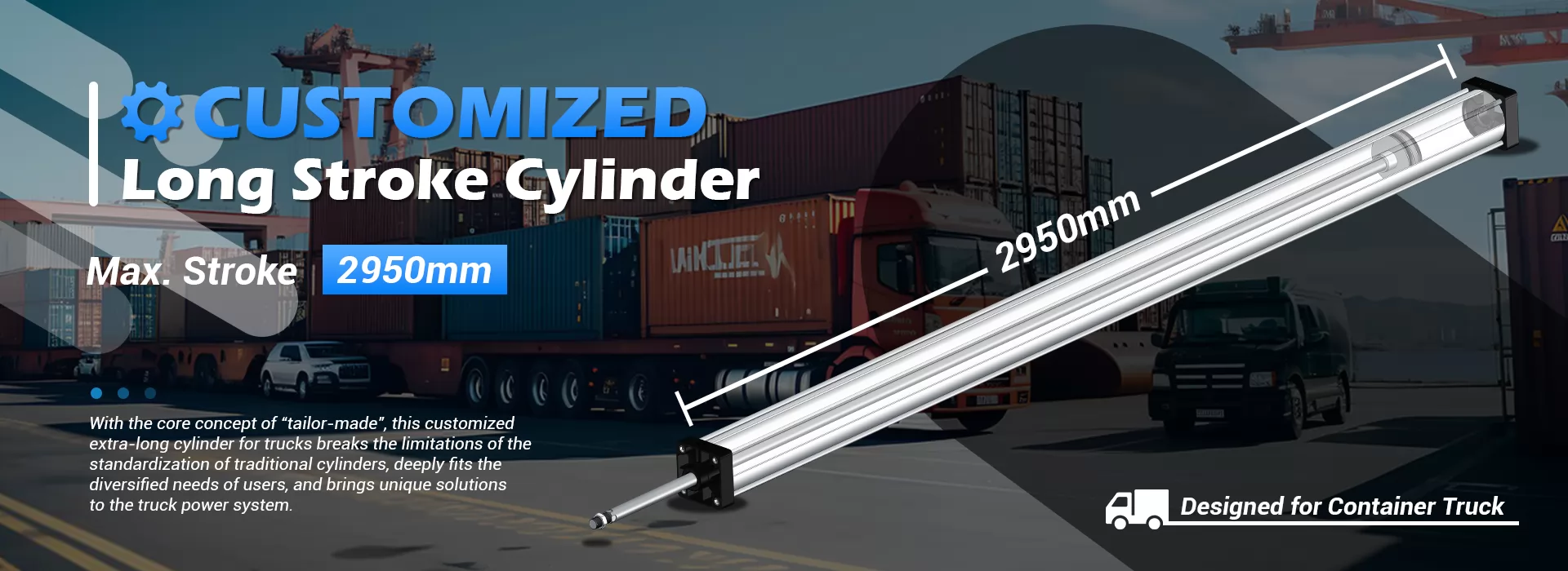 Customized Long Stroke Cylinder