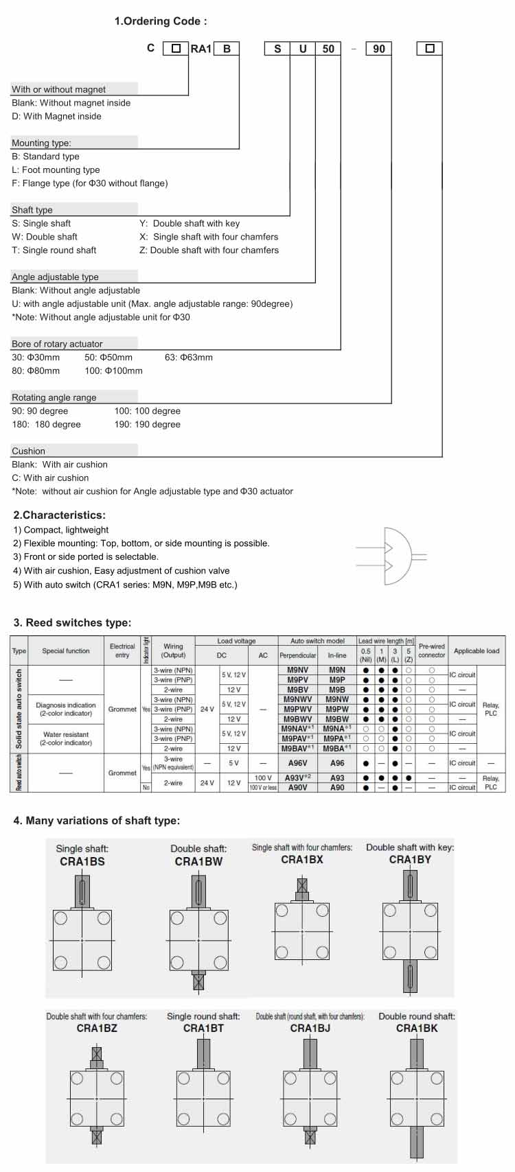 CRA1 Series Rotary Table