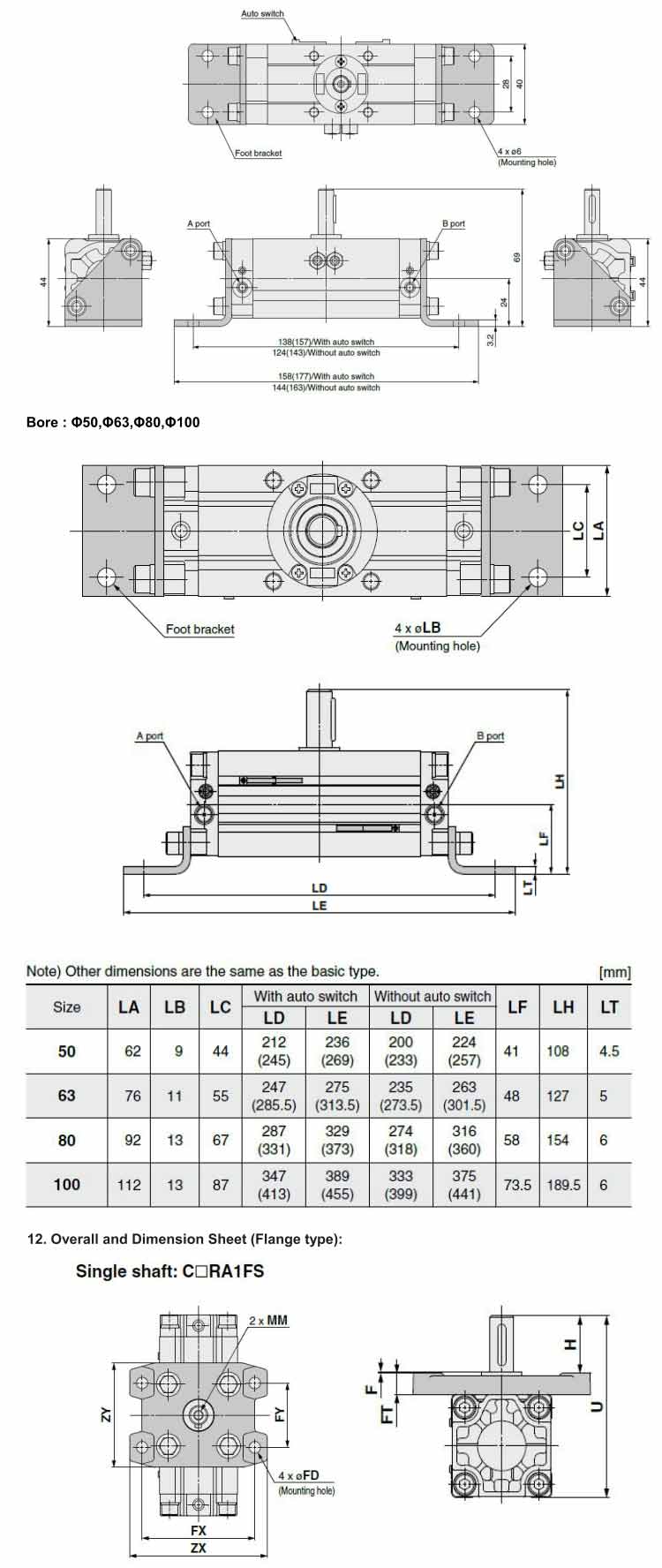 CRA1 Series Rotary Table