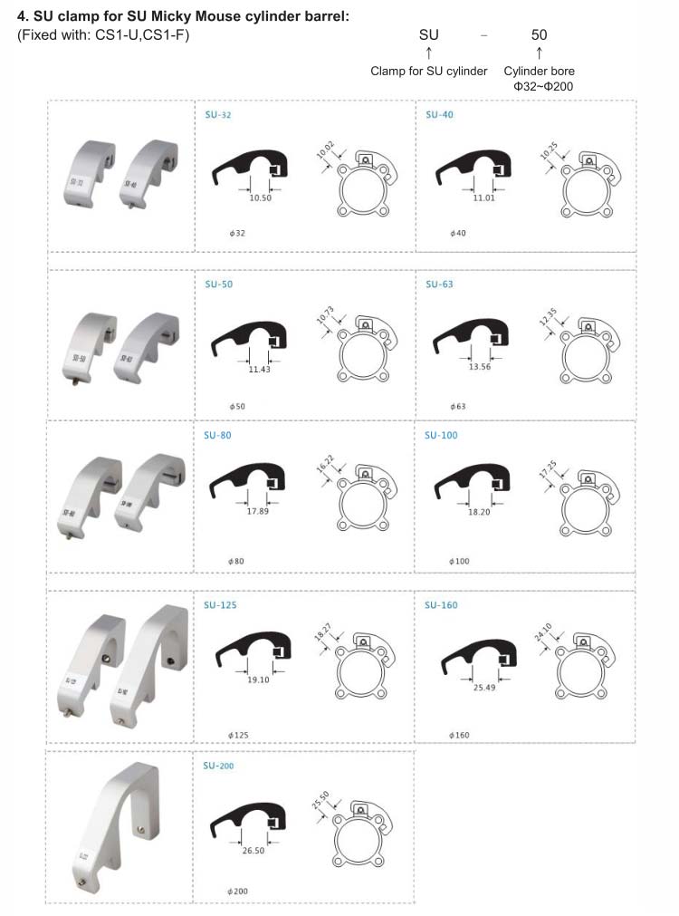 Accessories for magnetic switches