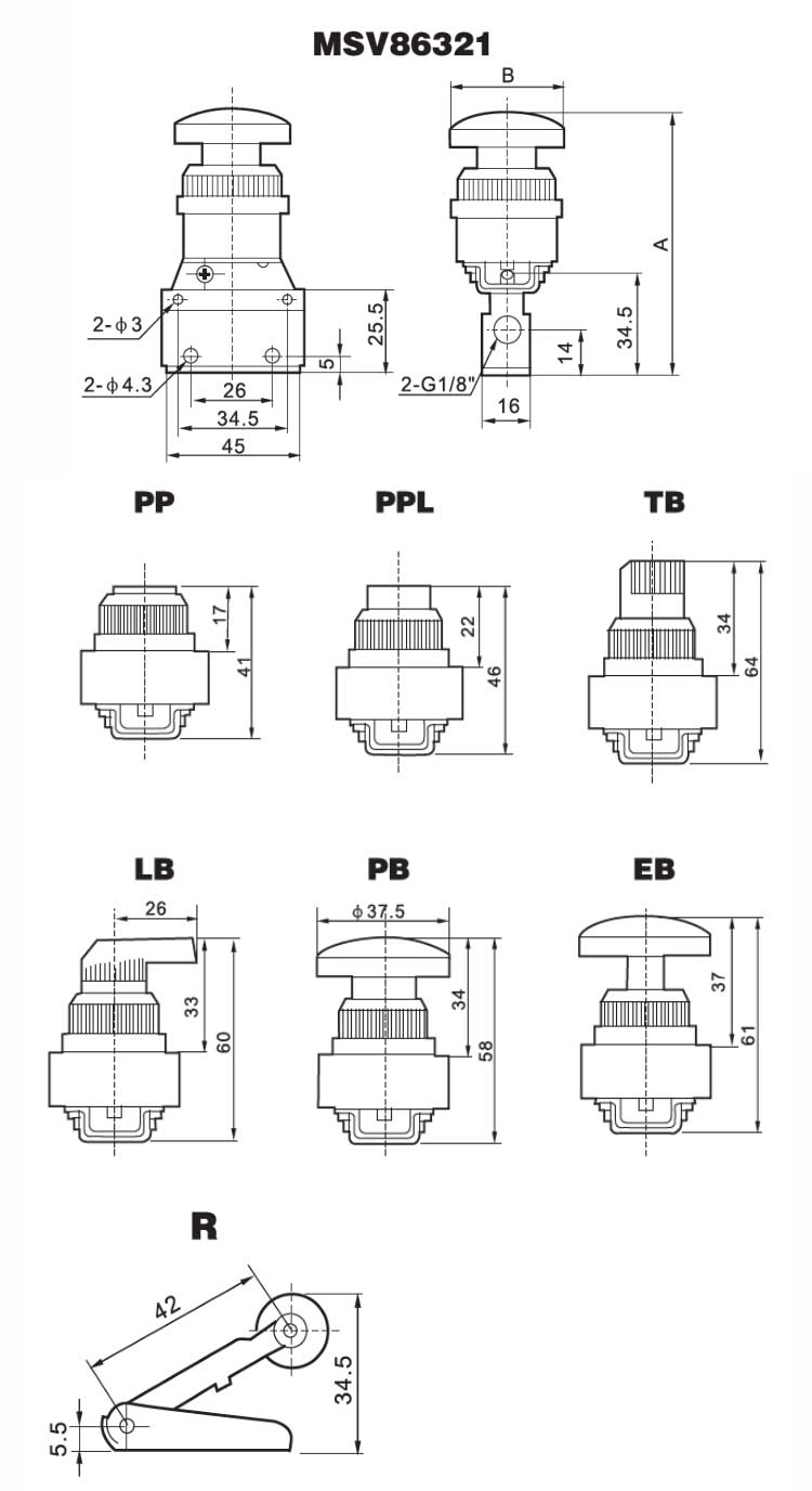 MSV Series Mechanical Valve