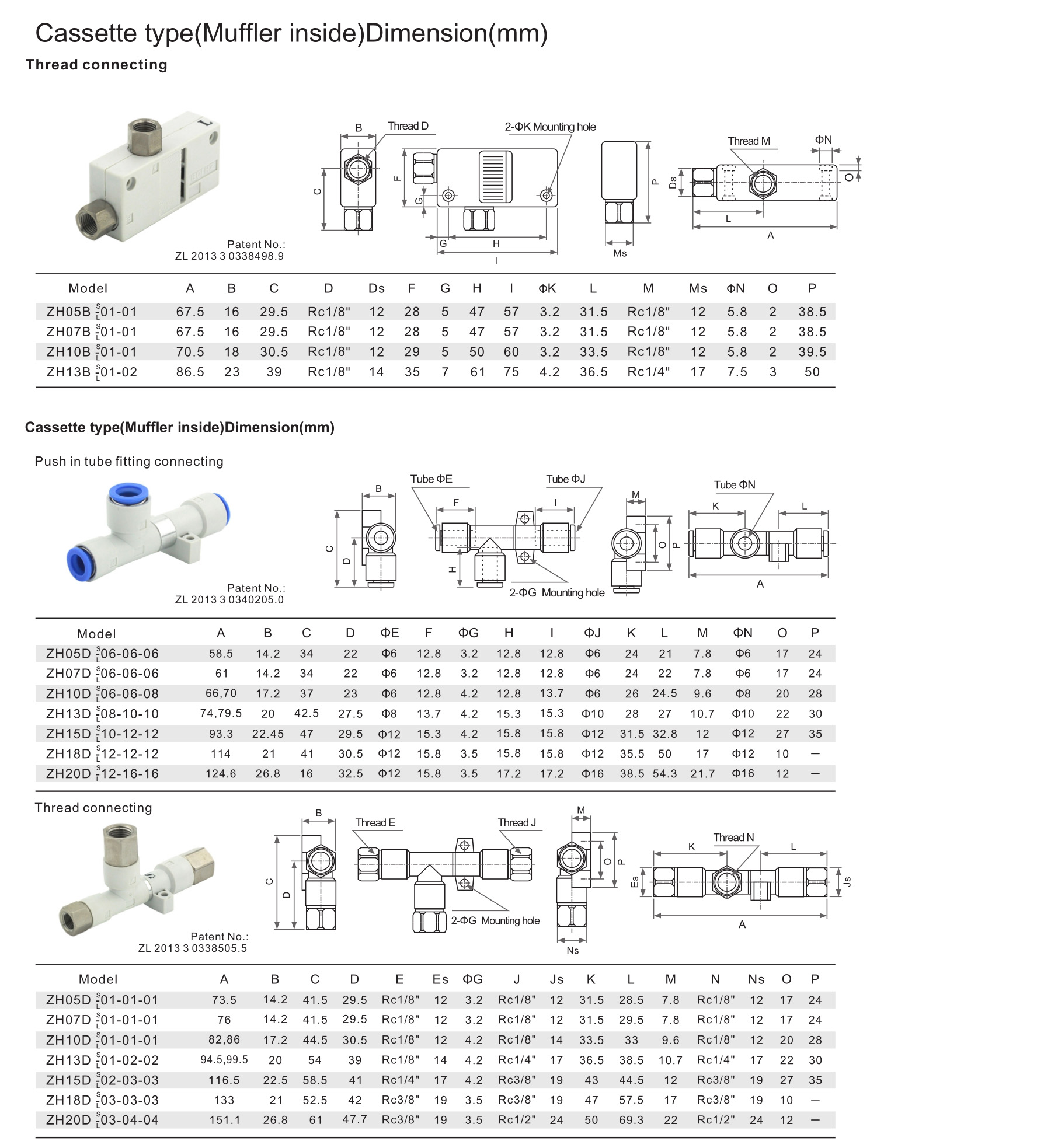 ZH series vacuum generator