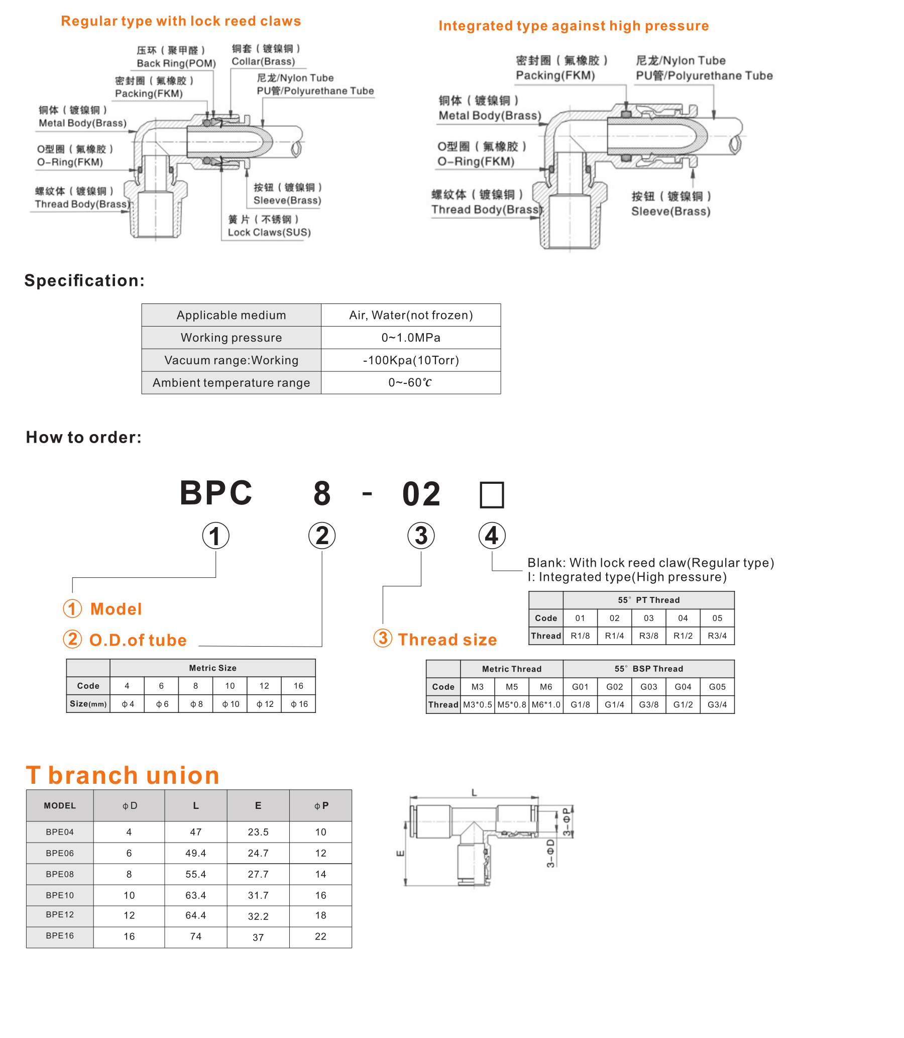 BPE T branch union