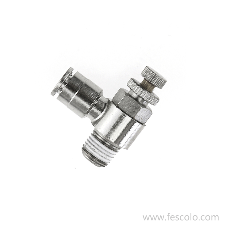 BSC Male speed control valve