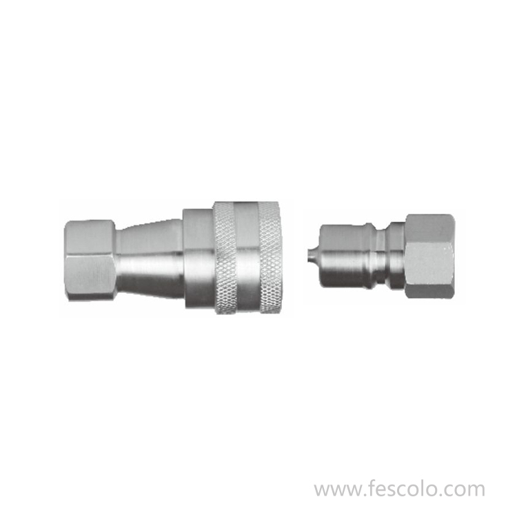 KZF Series close type pneumatic and hydraulic quick coupling