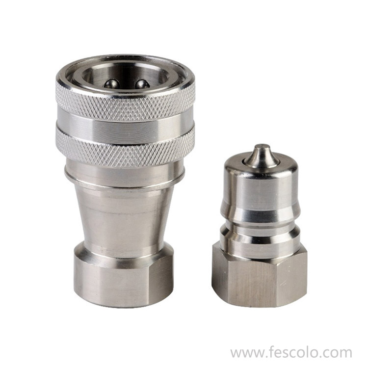 KZF Series close type pneumatic and hydraulic quick coupling