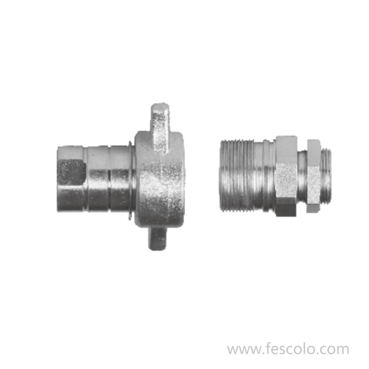 FK-L3 Series thread type hydraulic quick coupling