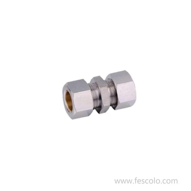 FPU Brass ferrule compression straight