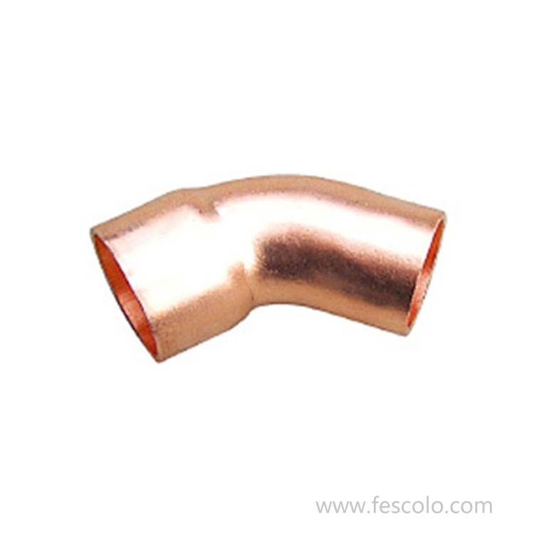AC-009 Copper 45oelbow socket