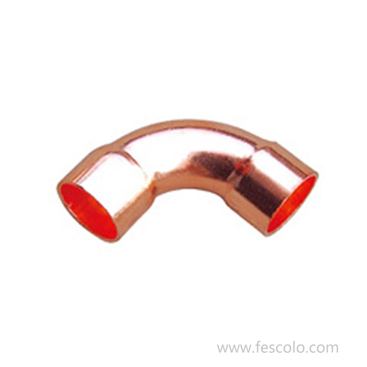 AC-012 Copper 90° elbow socket