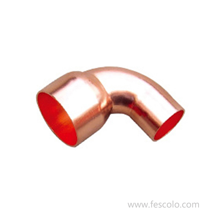 AC-015 Copper reducing 90° elbow