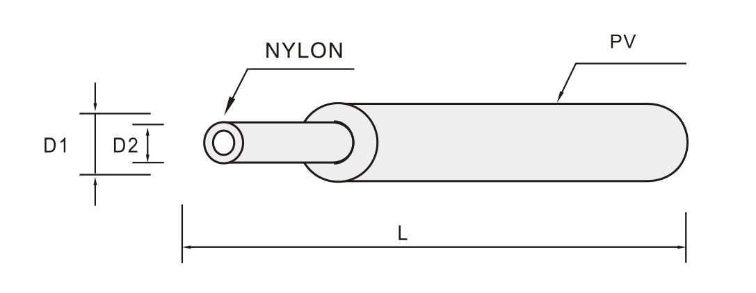 PAFR Nylon  Flame Retardant Tube