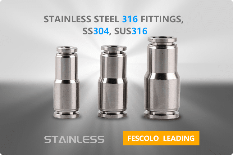 STAINLESS STEEL 316 FITTINGS, SS304, SUS316