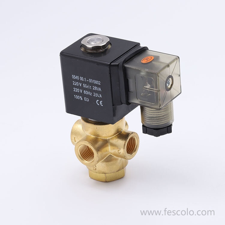 Manufacture VX Series Two-position Three-way Solenoid Valve