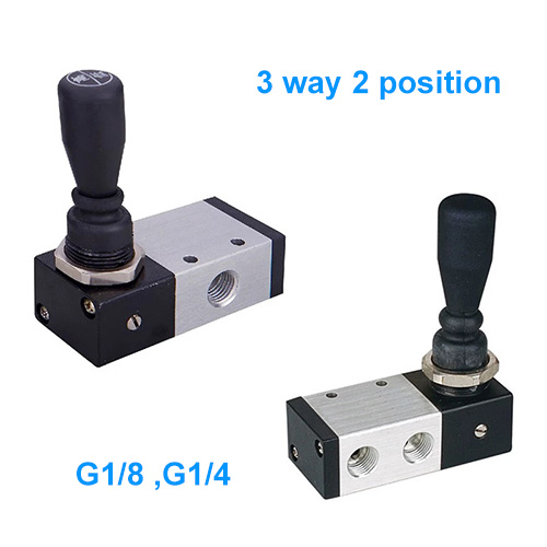 Hand operated air control valves