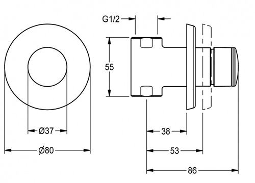 Push Button Valve