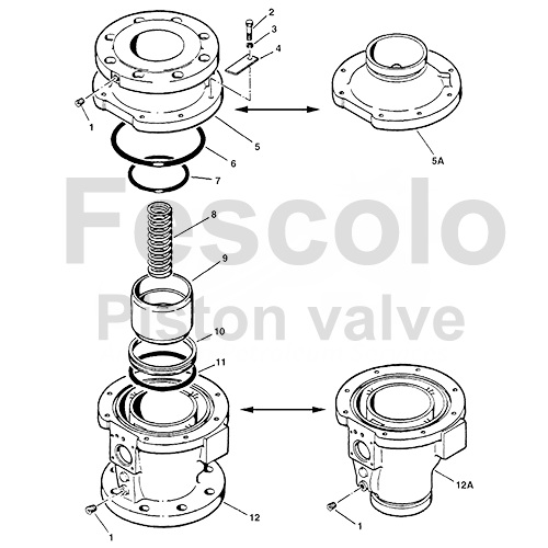 Piston valve