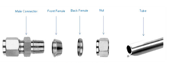 Ferrule Compression Fitting