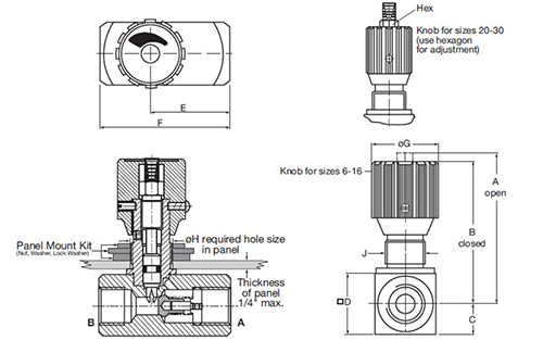 Check flow valve