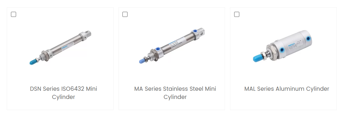 mini cylinder types