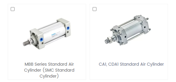 smc air cylinder types