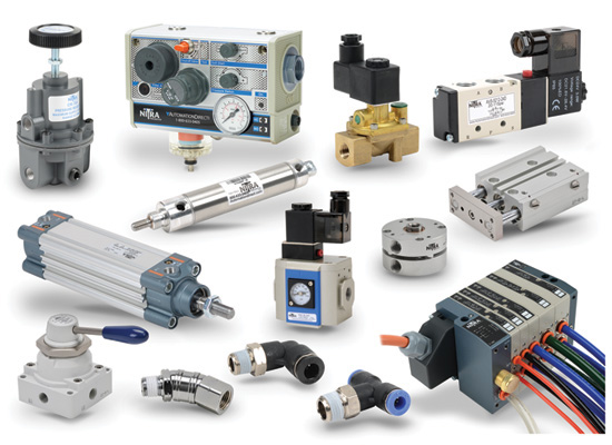 How a pneumatic system works-Fokca Automation