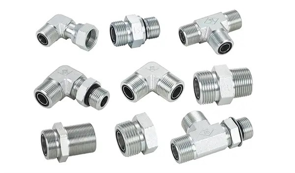 Different connection methods for hydraulic fittings Different connection methods for hydraulic fittings