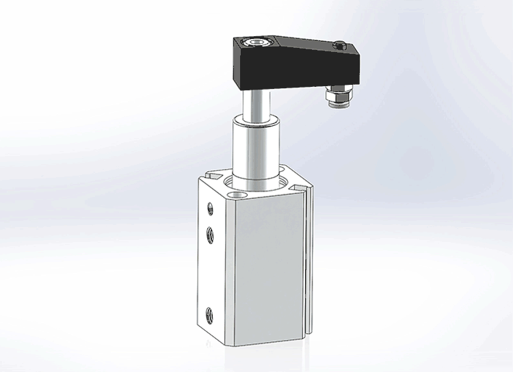 What is the principle of rotary clamp cylinder?cid=861