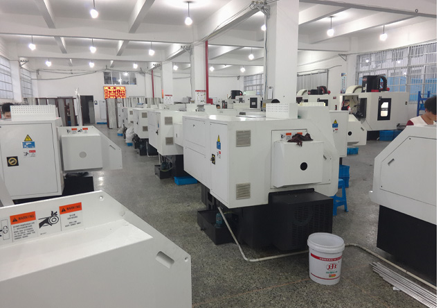 Pneumatic component machining at the Fangyi manufacturing facility Pneumatic component machining at the Fangyi manufacturing facility