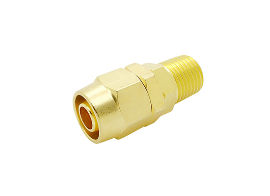 AB-075 Brass swivel connector