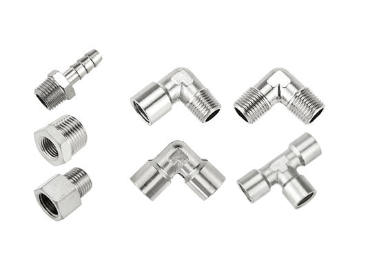 Nickel plated brass fitting AC series (Conical nipple)