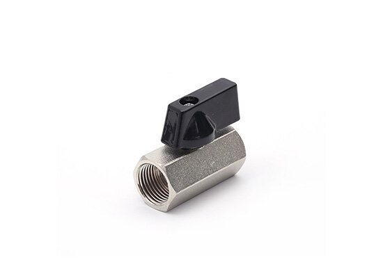 Nickel plated Mini Ball Valve