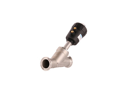 PV500 Series Angle Seat Valve(Piston Valve)(tri-clamp ends）