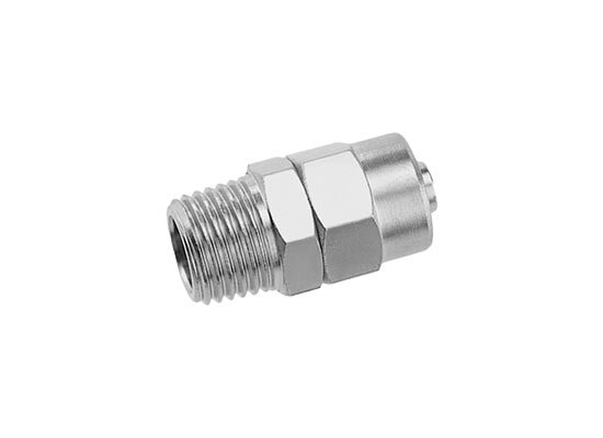 RPC-S Series Rapid Screw Male Straight