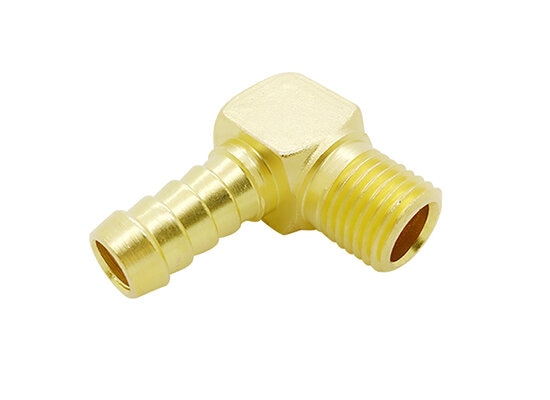 AB-047 Male hose barb elbow