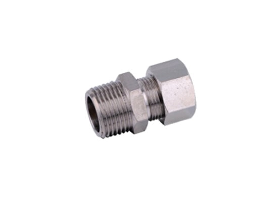 FPC Brass ferrule compression male straight