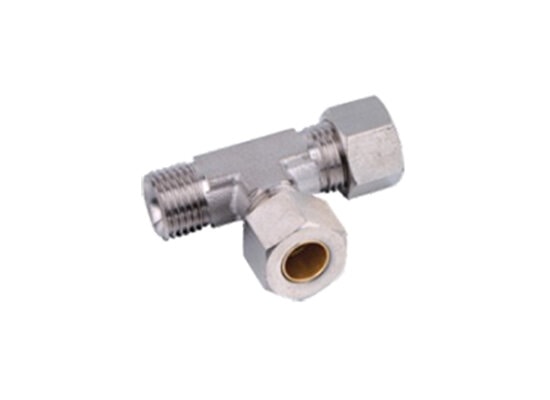 FPD  Brass ferrule compression male Tee branch