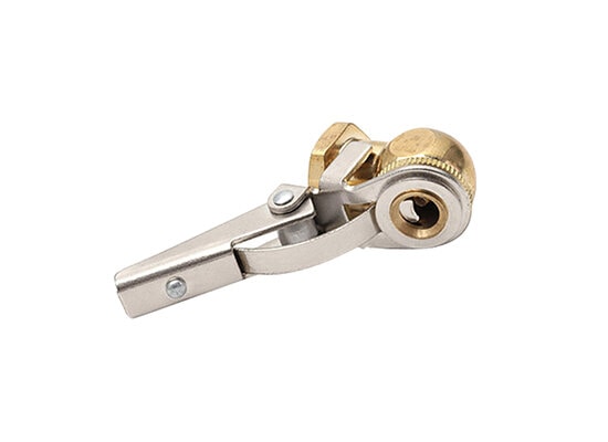 AC-C-B Brass air chunk with clamp