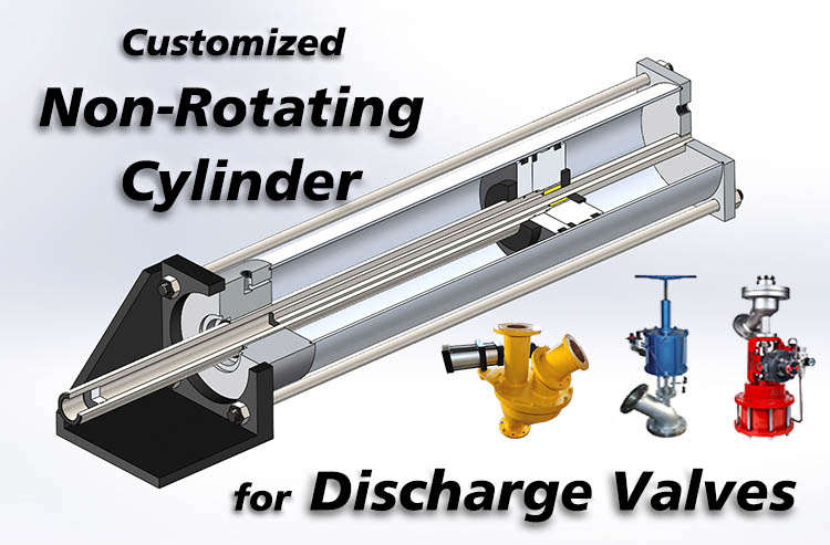 Customized Non-Rotating Cylinder for Discharge Valves