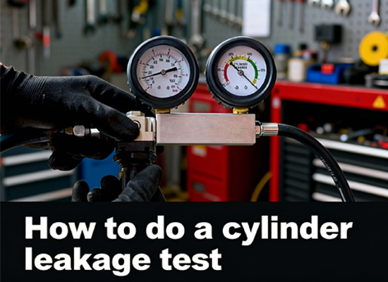 How to do a cylinder leakage test？
