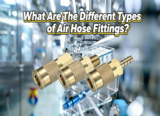 How to connect quick connect air hose fittings?