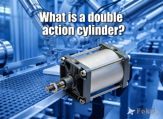 What ia a double action cylinder?