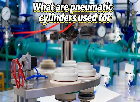 What are pneumatic cylinders used for​?