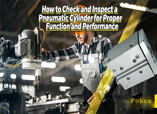 How to Check and Inspect a Pneumatic Cylinder for Proper Function and Performance