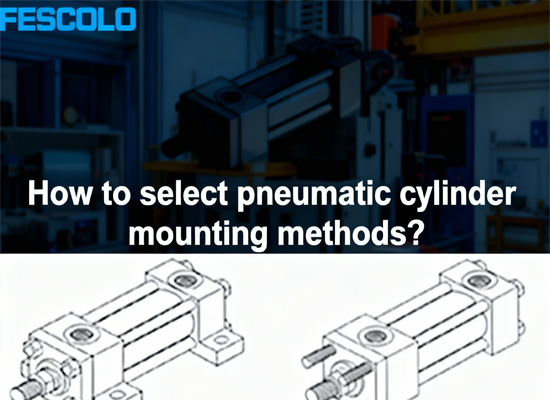 How to select pneumatic cylinder mounting methods？