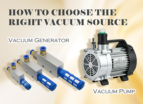 Vacuum Generator vs Vacuum Pump: How to Choose the Right Vacuum Source for Automation